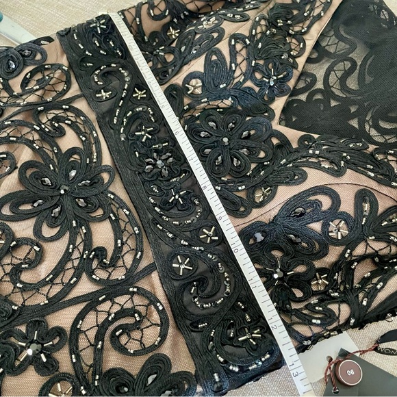 Sue Wong Stunning Brand New with Tags Black Lace Lined Dress Size: 0 - Picture 13 of 15